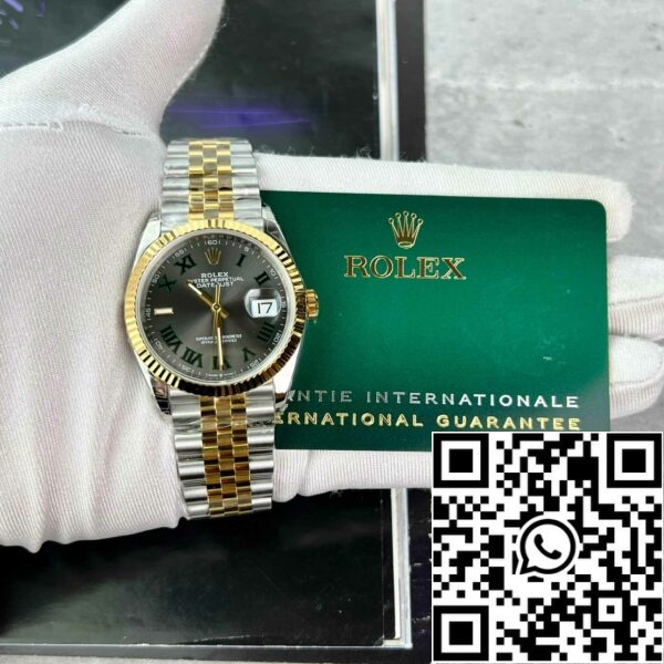 z4861992475719 35b3cb8bdb9e2b243f79c5201aa8e667 Реплика Rolex Datejust 36 126233 Уимблдон Циферблат Лучший 1:1 Edition VS Завод