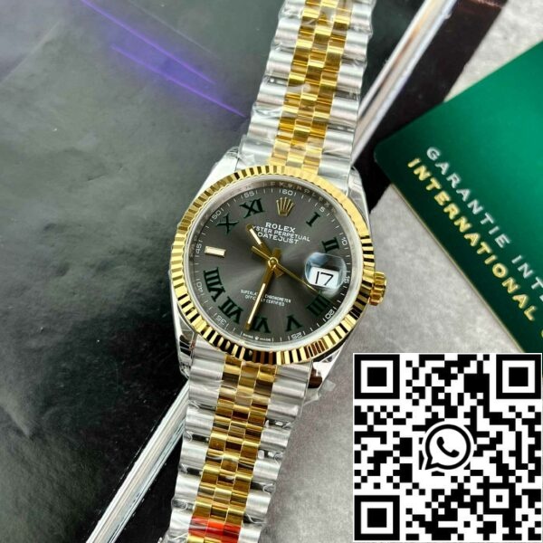 z4861992492315 6a1f6f81375742479a7135c09a5c2e68 Реплика Rolex Datejust 36 126233 Уимблдон Циферблат Лучший 1:1 Edition VS Завод