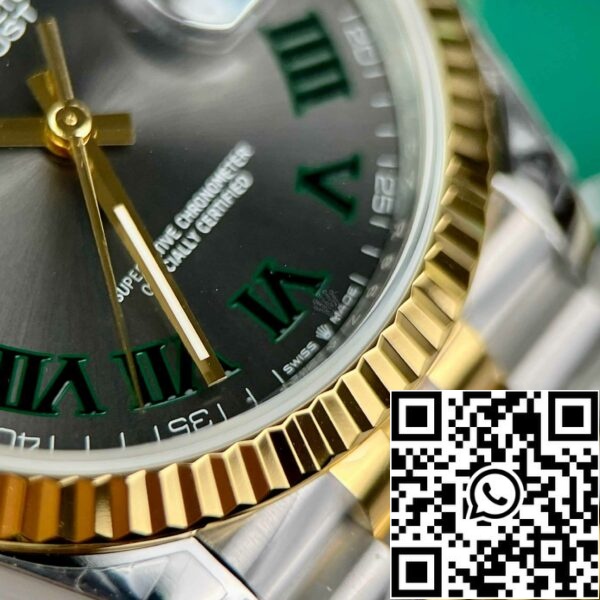 z4861992525156 b33f505c26ed56975b55d2aacecc6d00 Реплика Rolex Datejust 36 126233 Уимблдон Циферблат Лучший 1:1 Edition VS Завод