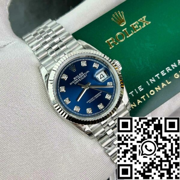 z4865401878045 b7afa0004bf3bab081658bbb04269fb0 Реплика Rolex Datejust 36 M126234-0037 Oystersteel Най-доброто 1: 1 издание VS Фабрика