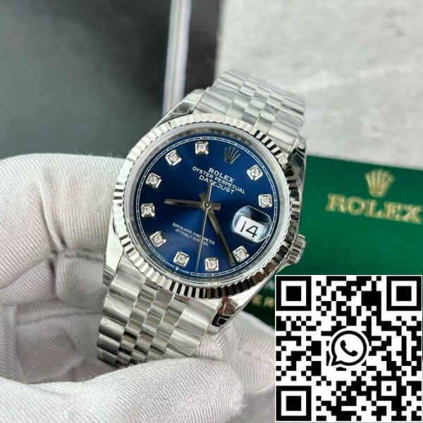 z4865401878285 89532aeeabc0723bd1bdc46b0ba39b20 Реплика Rolex Datejust 36 M126234-0037 Oystersteel Най-доброто 1: 1 издание VS Фабрика