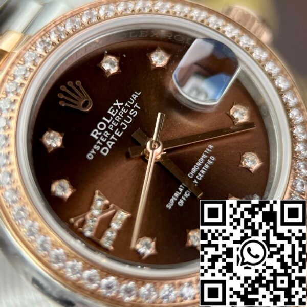 z4891870377823 ff08e4901bb8290e1ed14a8ab39b6b9f Replica Rolex Lady-Datejust 28 279171-0003 Chocolate dial EW Factory Best Edition