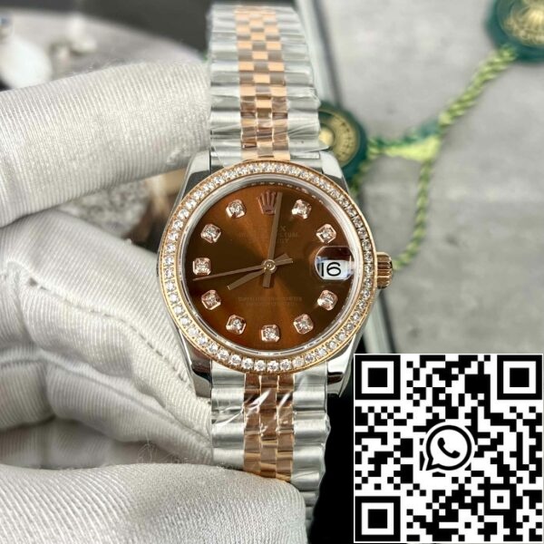 z4891876273371 32c7e20dbd0155694866dcfa5d8bc82c scaled Replica Rolex Lady-Datejust M279171-0011 Oystersteel EW Factory Bezel Stone