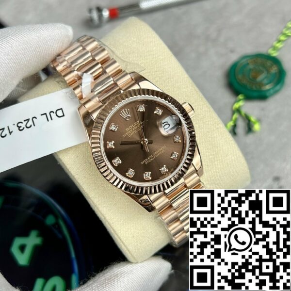 z4992314747719 36cf95cffaae7983f9a7a07eb43ece99 1 7e4535e0 0223 4564 bab1 96dbc03952da Rolex Datejust 31 278275 завернутый 18k розовое золото 1:1 лучшее издание ЕС реплики часы