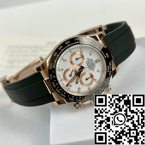 z4992851183627 343880f2e87afdf426ce0e5842d991af 1 Rolex Daytona M116505-0010 1:1 Best Edition BT Factory Rose Gold Rubber Strap