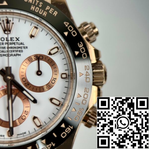 z4992851190332 c9ab61517bd3c3d51d2973087c3da666 1 Rolex Daytona M116505-0010 1:1 Best Edition BT Factory Rose Gold Gumowy pasek