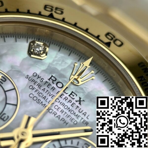 z4992855864276 781a51fa271e1ffd367b8dbdc35018c1 Replica Rolex Cosmograph Daytona 40mm Geelgoud Parelmoer Met Diamant Dial 116528