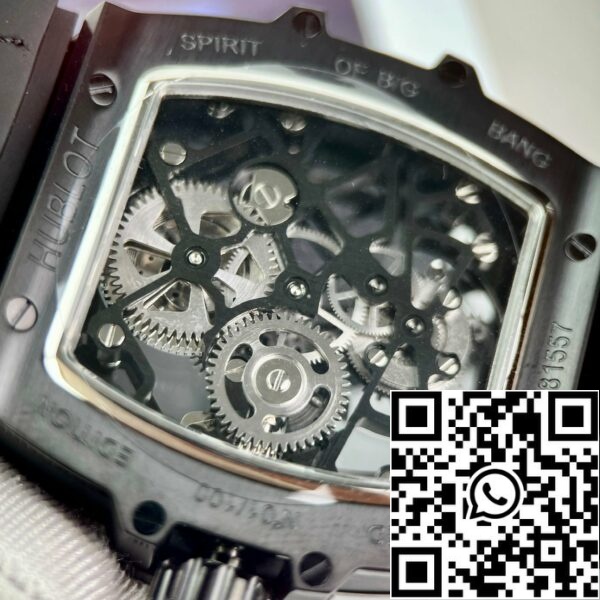 z4992877706499 2982dedf3d430429565fe08740ff074c Replica Hublot Masterpiece Tourbillon 906.ND.0129.VR.AES12 1: 1 Best Edition μαύρο PVD ελβετικό HUB 9006