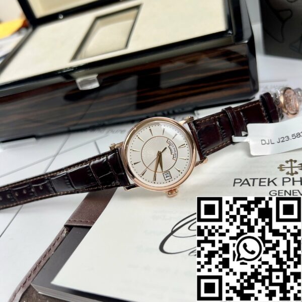 z5025214587068 08f076448fc3f972d79d76960a6c3754 Patek Philippe Calatrava 5153R-001 prevleka 18k rumeno zlato 3K Factory