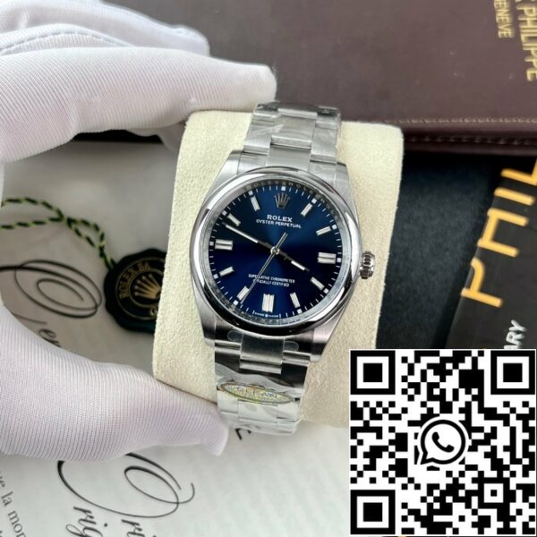 z5028867907450 e96e51c610dcd5fcc8988a0e1d23c933 Rolex Oyster Perpetual M126000-0003 36MM 1:1 Best Edition VS Factory Cadran bleu