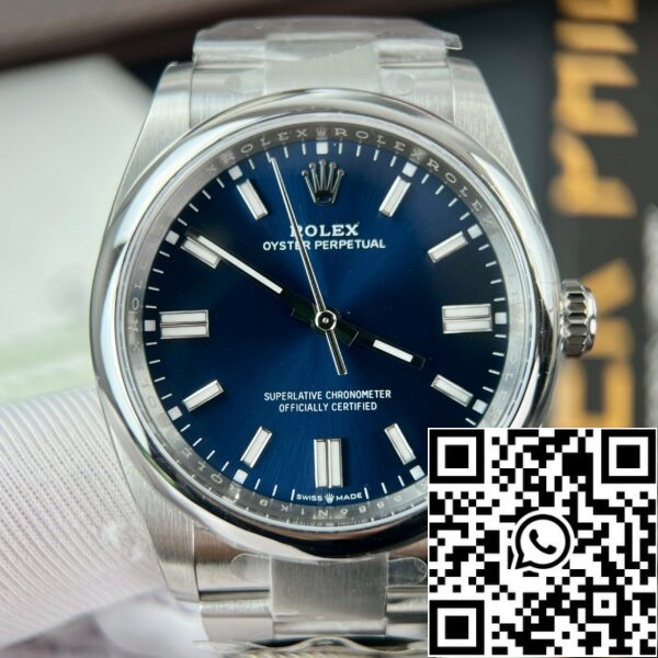 z5028867916342 2a69f9a58105b8c413e19c7434b86b0a Rolex Oyster Perpetual M126000-0003 36MM 1:1 Най-добро издание VS Фабрика Син циферблат