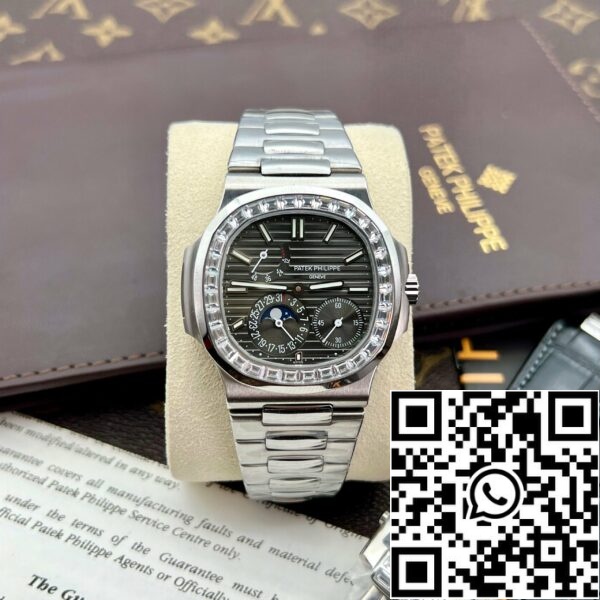 z5028880041834 d554cdaba22b989283675f85cd28f6f3 Patek Philippe Nautilus 5712GR 1:1 Best Edition GR gyári szürke számlapú Patek Philippe Nautilus 5712GR 1:1 Best Edition GR Factory