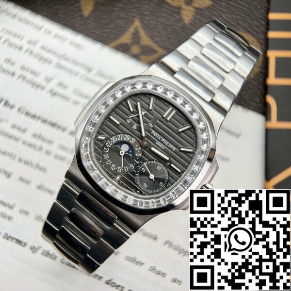 z5028880054951 c8eab35ed1e2262e702a2ee4c8c3c861 Patek Philippe Nautilus 5712GR 1:1 Best Edition GR Factory Grey Dial