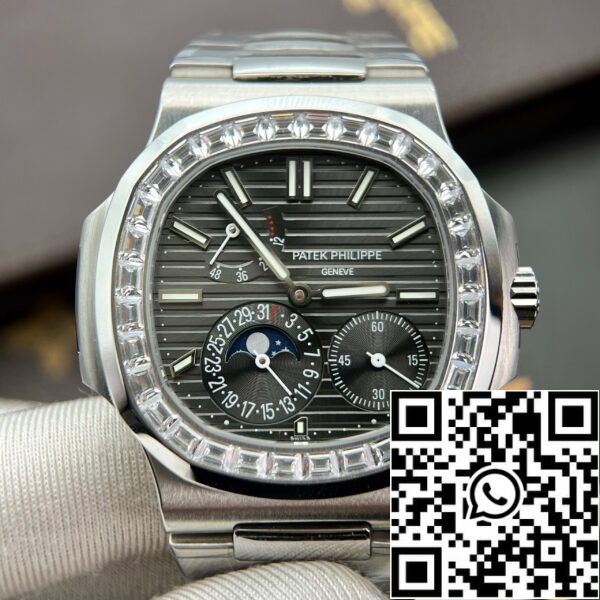 z5028880063191 01db361d343e136f1a975ecaf5a2635b Patek Philippe Nautilus 5712GR 1:1 Best Edition GR Factory Grey Dial