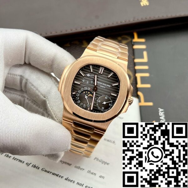 z5028884158229 82c6adf88fecef049ea677ef8479b85b Replica Patek Philippe Nautilus 5712/1R-001 custom dial PPF V2