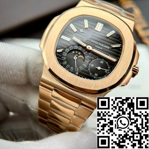 z5028884181639 219c95526d46eb1ad645df705a6d0a8d Реплика Patek Philippe Nautilus 5712/1R-001 потребителски циферблат PPF V2