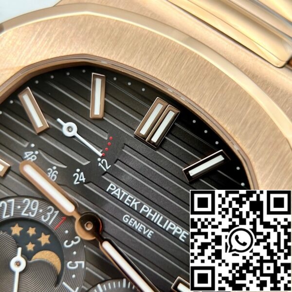 z5028884188805 811c7d575c0c1cab684ce6bdc83f850f Replika Patek Philippe Nautilus 5712/1R-001 custom dial PPF V2