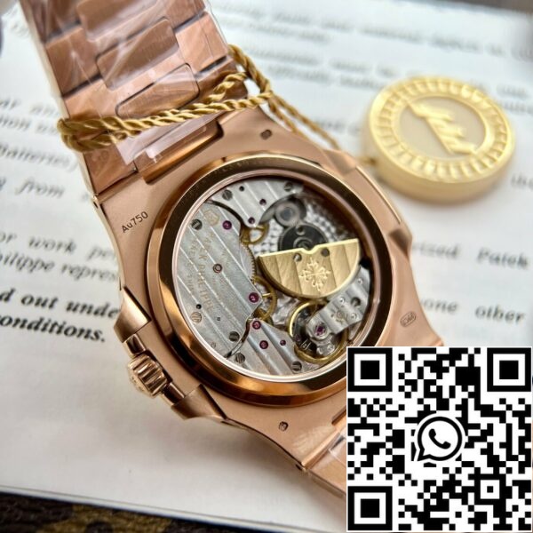 z5028884196535 cc31b34637c50516bfe72653be150f9a Replica Patek Philippe Nautilus 5712/1R-001 προσαρμοσμένη κλήση PPF V2