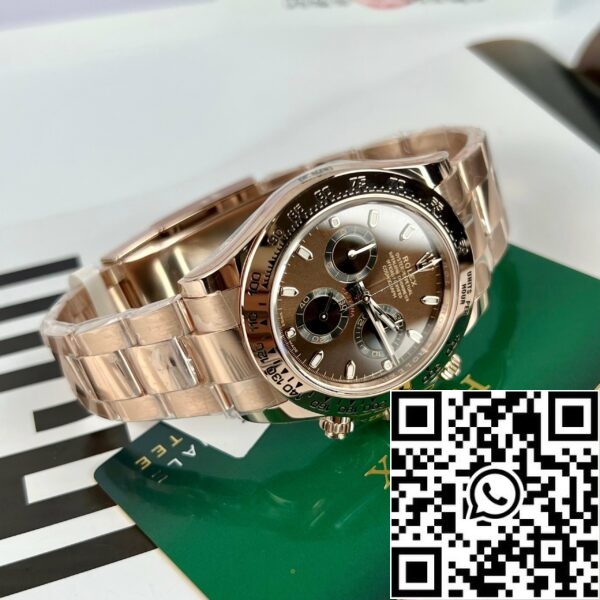 z5029373712502 22378b334885c74b8c56fed754821729 b7ce44c3 c84e 4425 9d60 55ff5090ce7c Rolex Cosmograph Daytona 116505 шоколадный циферблат 1:1 лучшее издание BTF 18k розовое золото