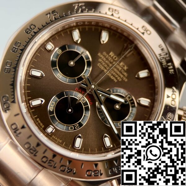 z5029373721746 b847a77f7db1dab4c72d5e749bc1e7e5 ee51b1ac 0f91 43d2 93c2 3a420836adef Rolex Cosmograph Daytona 116505 шоколадный циферблат 1:1 лучшее издание BTF 18k розовое золото