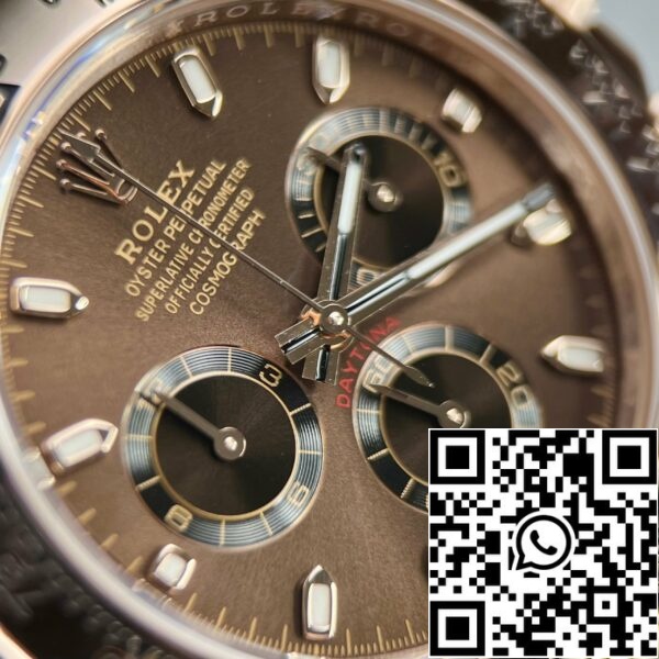 z50293731597 b3954751aa15c647bc13ee2a9b297e50 34c2fac8 511e 41d2 95c8 8121192d061e Rolex Cosmograph Daytona 116505 Chocolate dial 1:1 best edition BTF 18k Rose gold