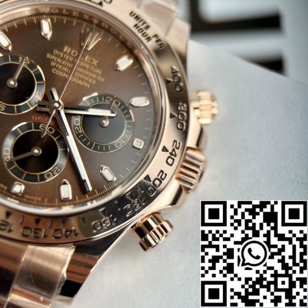 z5029373740624 192d0a2ba226a8def35f70e40296c45e 34d7cca2 0aad 43de 984c 0252b9784e0c Rolex Cosmograph Daytona 116505 шоколадный циферблат 1:1 лучшее издание BTF 18k розовое золото