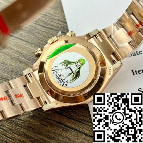 z5218961672664 c117835cad2a1ec808a54d7cfd54828a Rolex Cosmograph Daytona 40mm Everose gold 116505 1:1 Best Edition Clean Factory Newest Version