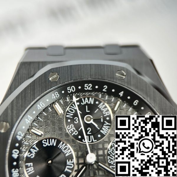 z5219530365662 074ae7c0c89950e7053b13252e6398f9 Audemars Piguet Royal Oak 26579CE.OO.1225CE.01 1:1 Best Edition APS Factory черный циферблат