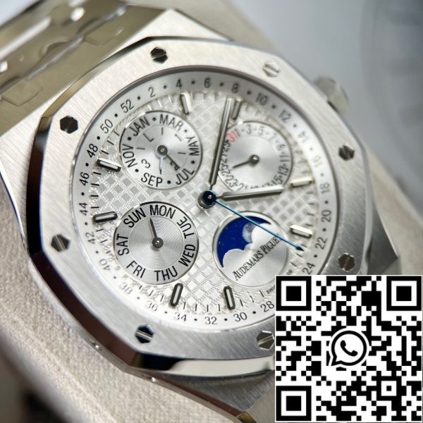 z5219535517501 f8e879843c9794e60ce422d420ead97c Audemars Piguet Royal Oak 26574ST.OO.1220ST.001 1:1 Mejor Edición APS Factory Esfera Blanca