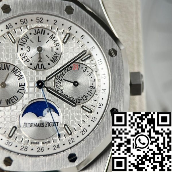 z5219535520038 64953f7cf732b254004065668abdd5dd Audemars Piguet Royal Oak 26574ST.OO.1220ST.001 1:1 Най-добро издание APS Factory White Dial