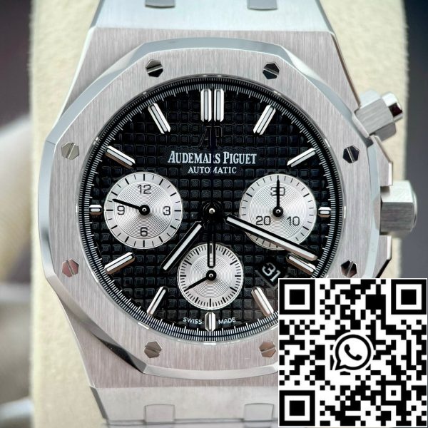 z5221618512185 b2eb46e927a76b8ca13aefdc665de5c9 Audemars Piguet Royal Oak Chronograph 26331ST.OO.1220ST.02 OM Factory 1:1 Best Edition svájci ETA7750