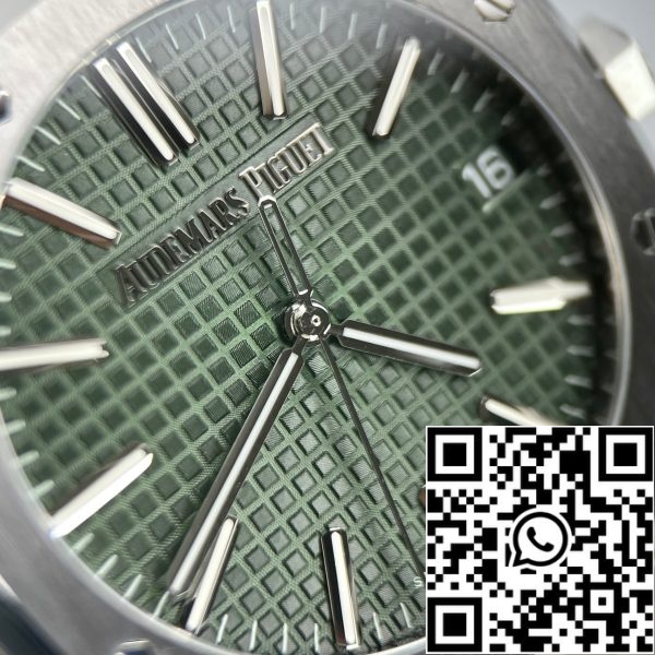 z5222200240841 10dda25dae4f44a6976113aafd974fe6 Audemars Piguet Royal Oak 15510ST.OO.1320ST.04 1:1 Best Edition ZF Factory Green Dial Noua versiune