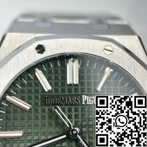 z5222200250264 0ced280404081d253b951a21f4dd541e89 Audemars Piguet Royal Oak 15510ST.OO.1320ST.04 1:1 Best Edition ZF Factory Green Dial Noua versiune