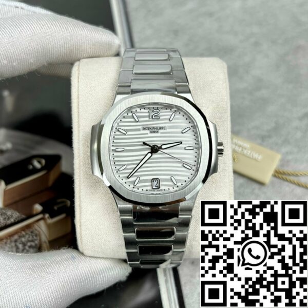 z5224740860501 4e85be5ebc214ae913307e79f4e7bc7b Patek Philippe Nautilus Ladies 7118/1A-010 3K Factory 1:1 Best Edition Swiss ETA324