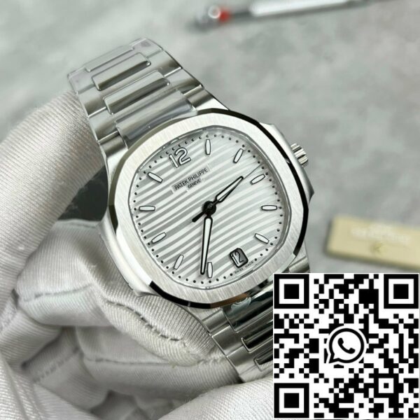 z5224740863498 3c3f7060b5447fcee924ed2924451685 Patek Philippe Nautilus Ladies 7118/1A-010 3K Factory 1:1 Best Edition Sveitsin ETA324