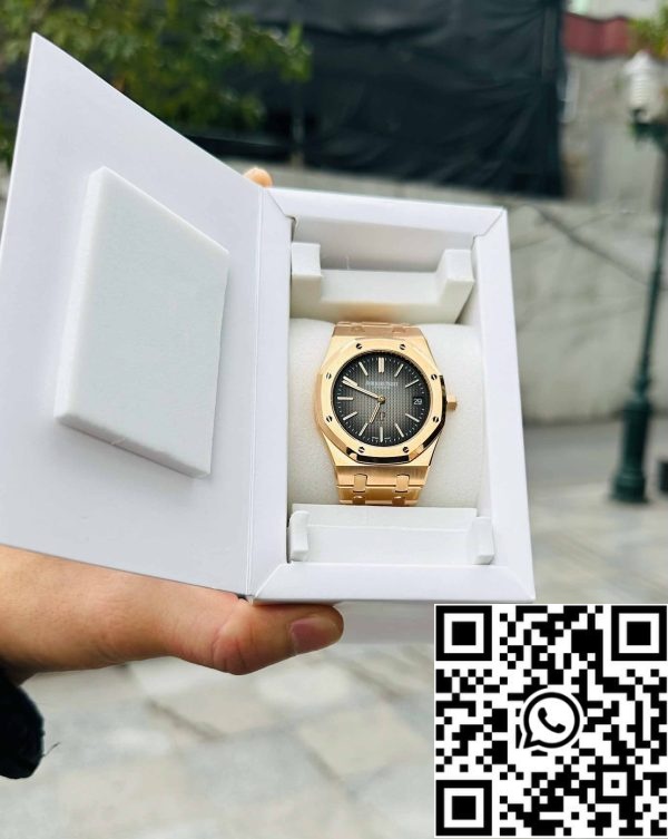 z5244134373319 76752fc2448919200085d6e8bd52f833 Audemars Piguet Royal Oak 16202OR.OO.1240OR.01 1:1 Best Edition ZF Factory Gray Dial