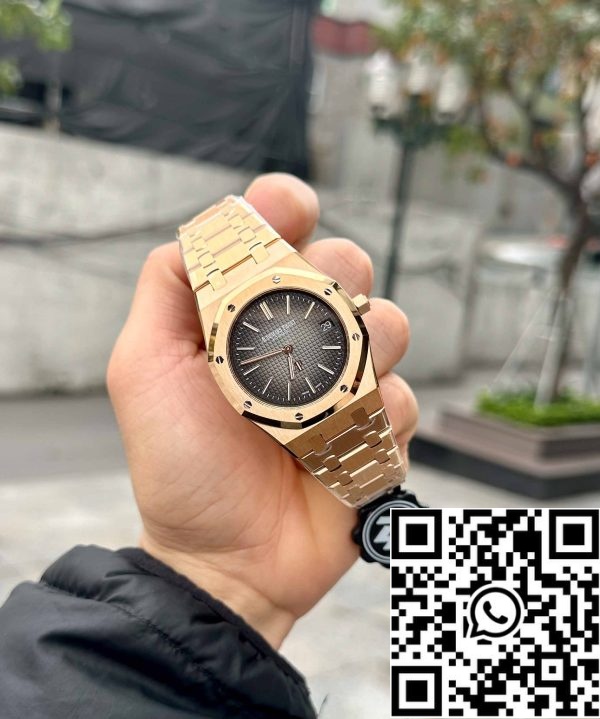 z5244134433697 4e244c052126dc4363910632061d68bc Audemars Piguet Royal Oak 16202OR.OO.1240OR.01 1:1 Best Edition ZF Factory Grey Dial