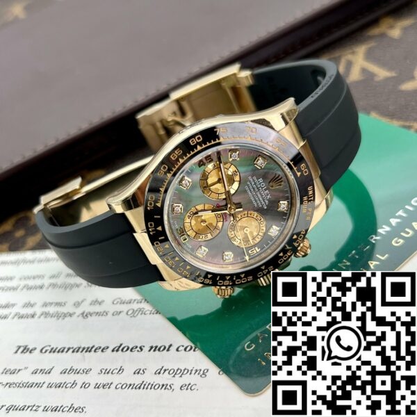 z5263507800912 f920094c543fb78a07a4ea419f7f9936 Rolex Daytona 116518 Mother of Pearl Black 1:1 najboljše uredništvo BT Factory