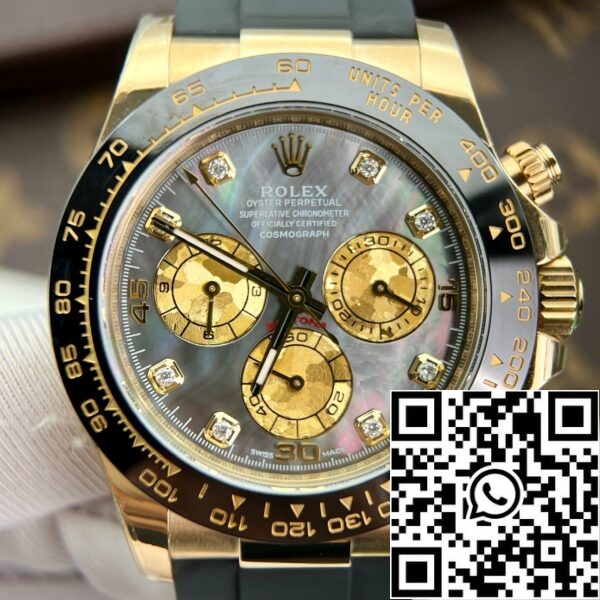 z5263507813595 298e0009e26cbaf2a4ff07c5d9295e91 Rolex Daytona 116518 Mother of Pearl Black 1:1 best editon BT Factory