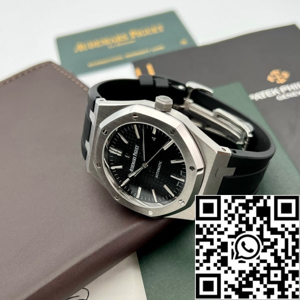 z5263557501222 be164cee9a2870d79aad368f661aac8d Audemars Piguet Royal Oak 15400 1:1 Best Edition APS Factory Black Dial