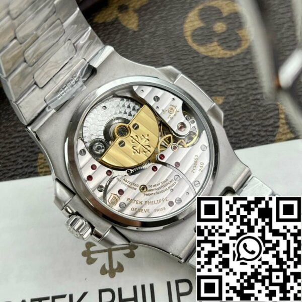 z5270694449063 3ecc8b1dcf21e31e0f215e4f262a624c Patek Philippe Nautilus 5712/1R-001 1:1 Best Edition GR Factory kék számlap és kő