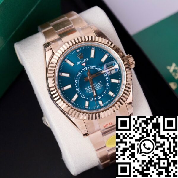 z5272221400207 892df3b0de02db06b5b63b75ad5b16ed Rolex Sky Dweller M336935-0001 Everose gold V2 Best 1:1 Edition Noob Factory