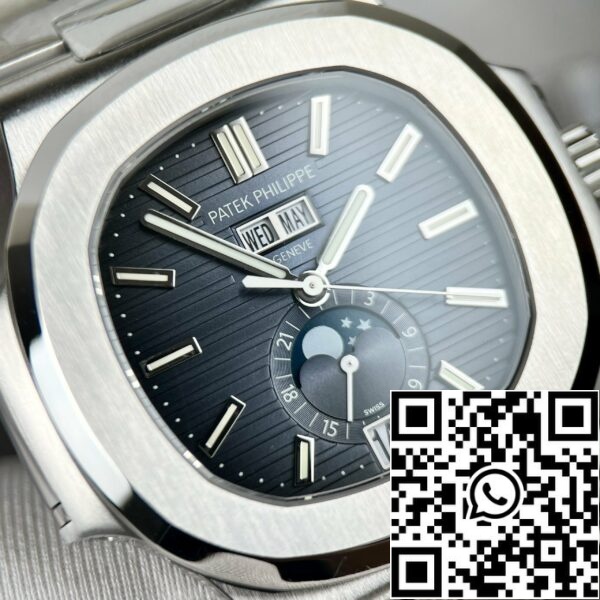 z5272953672327 dfbd9f70034d4389dedd50c8b21916e2 Patek Philippe Nautilus 5726/1A-014 V2 1:1 Best Edition PPF Factory Blue Dial