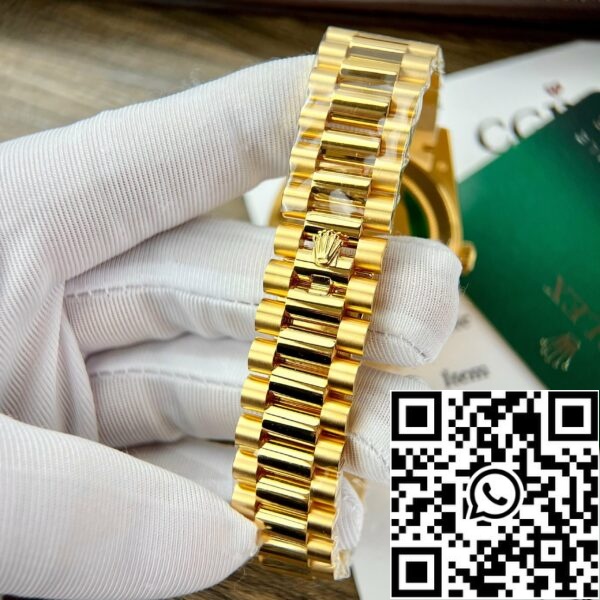 z5273284572279 ae9c7430ef4a8155794127b1a971f6b2 be38d63a 5ad0 4ced 9edc 2ef53af6e35b Rolex Day Date 228238 40MM 1:1 best edition 18k gult guld silver romersk urtavla GM fabriksversion med motvikt