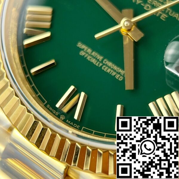 z5273289398350 b8e9235f45feadff05f0900cbd95e744 ec4afd5b e48c 4884 979b 0d91a360cece Rolex Day-Date 40 Oro Amarillo 228238 Rom Verde 1:1 mejor edición 175 gramos V3 GM Versión Contrapeso de Fábrica