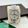 z5277951904626 d7e392609a7f92d4a09e8bf099a1d630 447f94b6 faec 41aa 88af 4f0948f3928f Rolex Day Date 40 228349RBR Lünetta gyémánt számlap 1:1 Best Edition GM Factory V2 ellensúlyos verzió