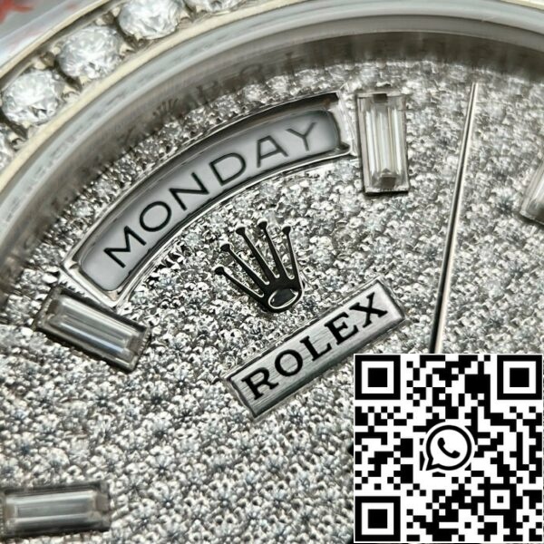 z5277951947063 b320925cb2a5edbe36ce054f25bfd9c4 afd8de1f d9c7 4f8d 8a09 3076c1e905f0 Rolex Day Date 40 228349RBR Bezel Diamonds Dial 1:1 Best Edition GM Factory V2 Tegengewicht versie