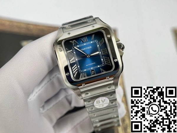 z529335807979793 0b74fd1c39921a2ac9dcb47d78d7872aff7 Cartier De Santos WSSA0013 2018 BV Factory 1:1 Best Edition Blue Dial legújabb verziója