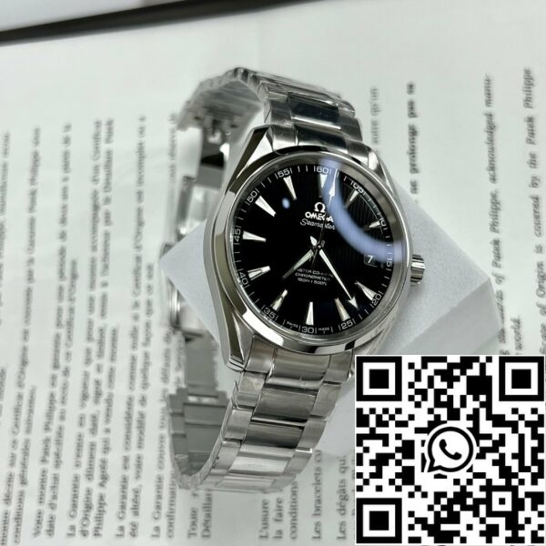 z5296241965336 1e6464bbe2be06a9b35f2556f4f63085 Omega Seamaster 220.10.41.21.01.001 1:1 Best Edition VS Factory Black Dial newest version