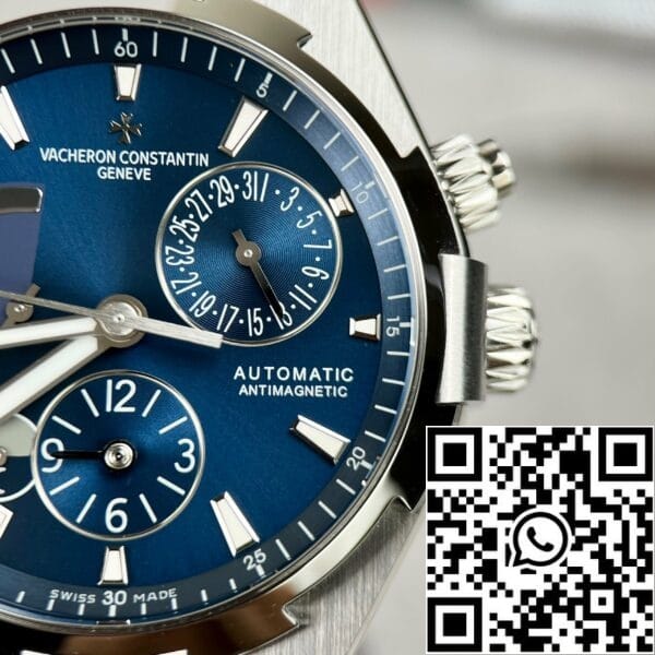 z5296265522074 0fb7ad53feb8800acc4ad691e1ccc92e Vacheron Constantin Overseas 47450/000W-9511 TWA Factory 1:1 Best Edition Blue Dial Rubber Strap